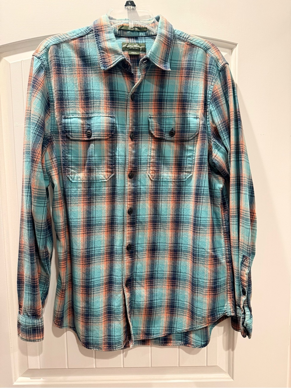 Eddie Bauer Plaid Button-Down Shirt